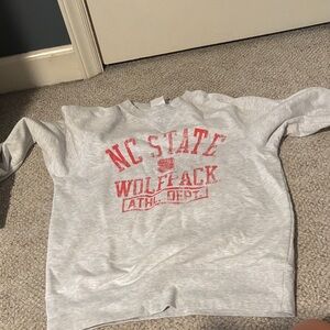 NC State Wolfpack Gray crew
